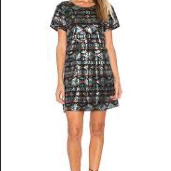 Show me your mumu tallulah sequin shift dress - Picture 2 of 2
